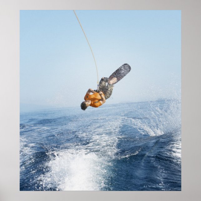 Poster Point de wakeboard (Devant)