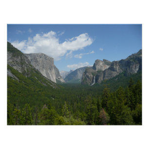Poster Point d'inspiration dans le parc national Yosemite