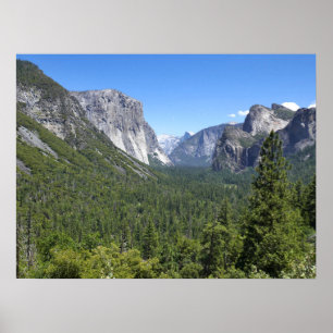 Poster Point d'Inspiration II au Parc National de Yosemit