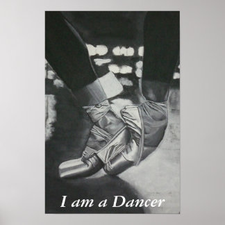 Poster Pointe, je suis une danseuse