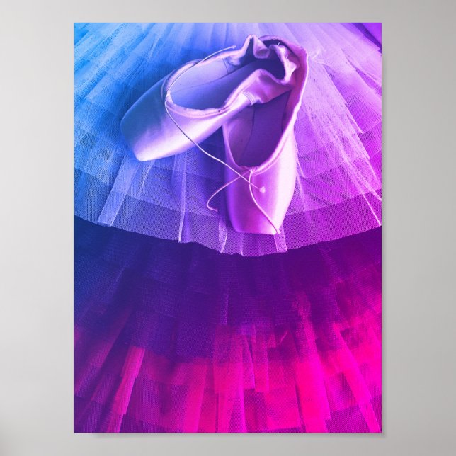 Poster - Pointe Shoes & Tutus (Vorne)