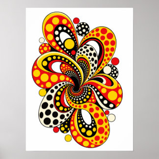 Poster Points polka