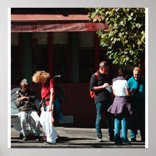 Poster Points rouges (Devant)