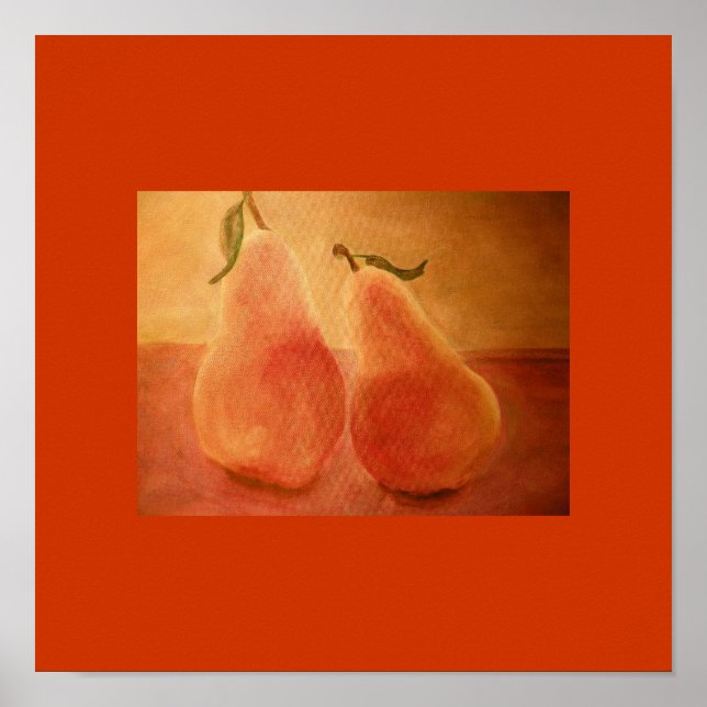 Poster Poires Ripe (Devant)