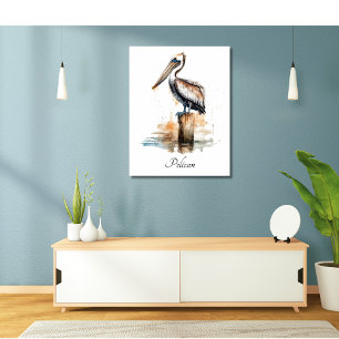 Poster Poise du Pélican