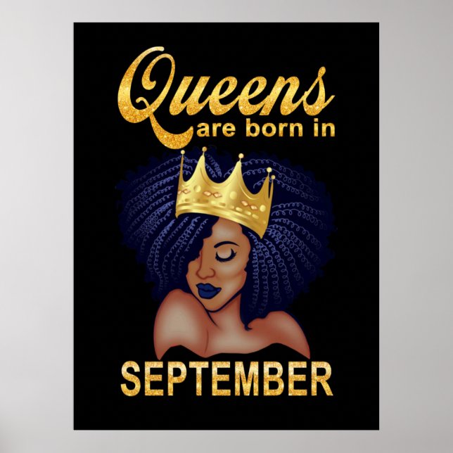 Poster Poison de Birthday | Queens Are Born En septembre (Devant)