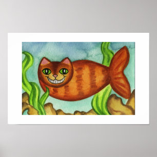 Poster Poisson Catfish Cat Poisson Imprimer