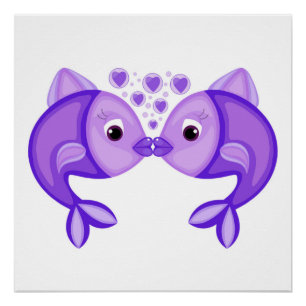 POSTER POISSON DE KISSING