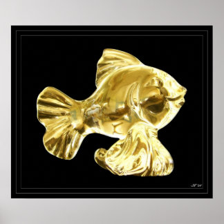 Poster Poisson d'or