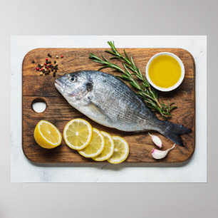 Poster Poisson Dorado