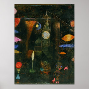 Poster Poisson magique - Paul Klee