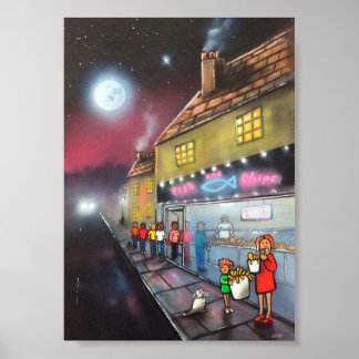 Poster Poisson n jetons