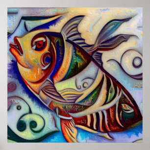 Poster Poissons 3
