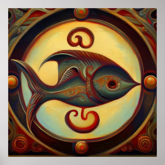 Poster Poissons 7 (Devant)