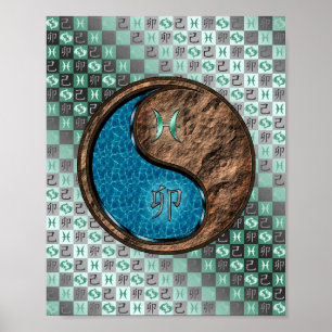 Poster Poissons & Terre Rabbit