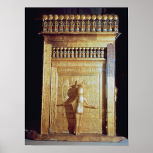 Poster Poitrine canopique sous forme de coffret