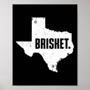 Poster Poitrine de boeuf Texas Mignonne Poitrine de boeuf