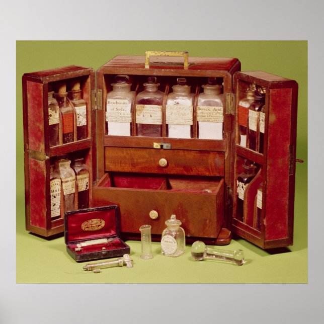 Poster Poitrine Médicale par la Dinneford Family Chemist (Devant)