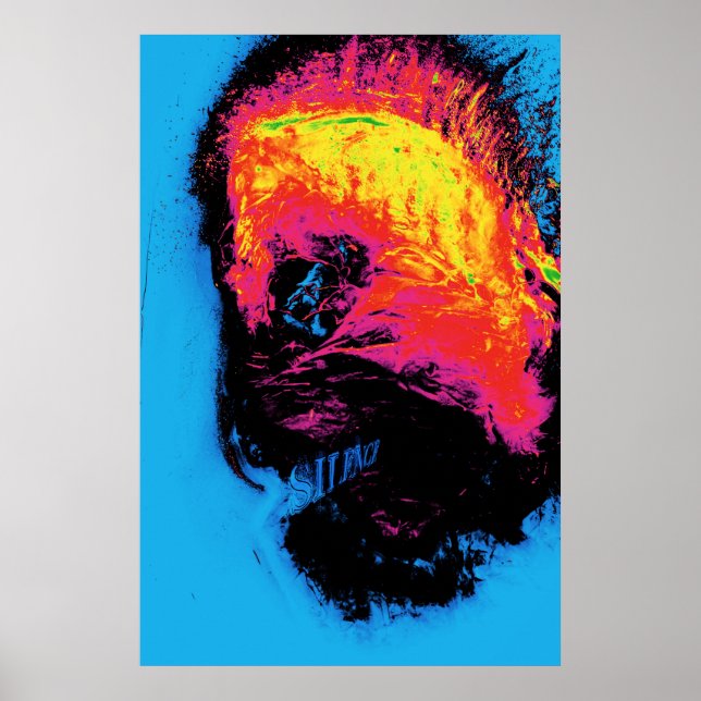 Poster poivre et plastique réduits au silence (Devant)