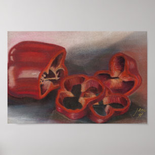 Poster Poivrons rouges