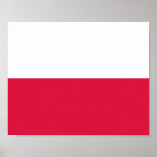 Poster Poland Flag