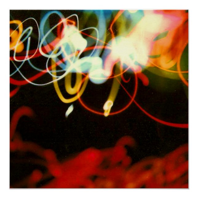 Poster Polaroid SX-70 Photo Peinture légère #6 (Devant)