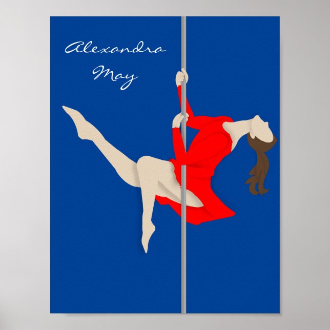 Poster Pole Fitness (Devant)