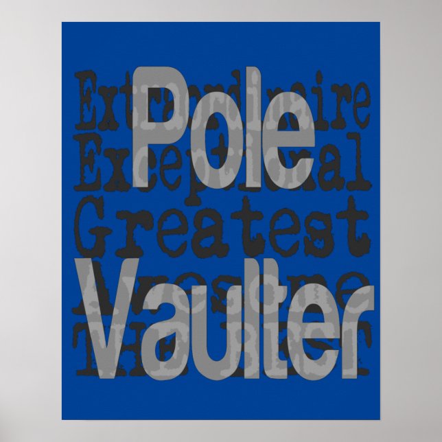 Poster Pole Vaulter Extraordinaire (Devant)
