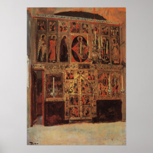 Poster Polenov - Cathédrale De La Bienheureuse Vierge Mar