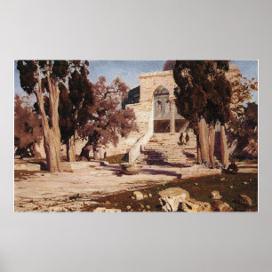 Poster Polenov - The Mosque Of Omar, Haram Al Sherif