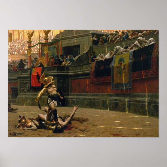 Poster Police Verso — Avec Un Pouce Tourbé (Devant)