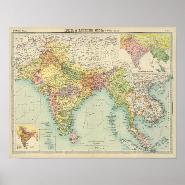 Poster Politique indienne et étrangère (Devant)