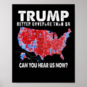 Poster Politique Trump Meilleure couverture que 5g Pouvez