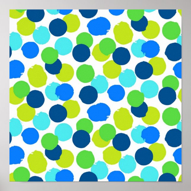 Poster Polka dot (Devant)