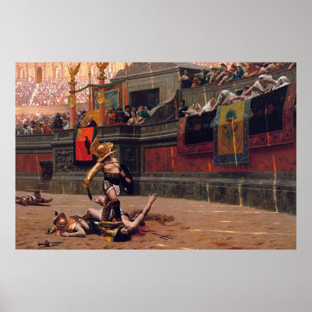 Poster "Pollice Verso" 20" x 30" (Vorne)