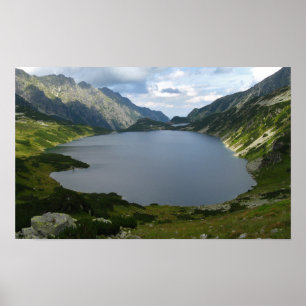 Poster Pologne Cinq Likes Valley, Tatras