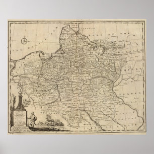 Poster Pologne et Lituanie