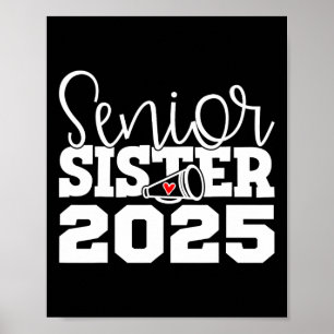 Poster Pom-pom girl Supérieure Soeur Cheer Cl De 2025 Gra