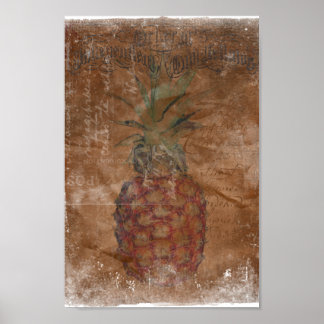 Poster pomme de pin