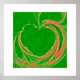 Poster Pomme verte