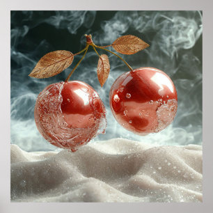 Poster Pommes rouges