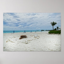Poster Pompe de plage Bahamas