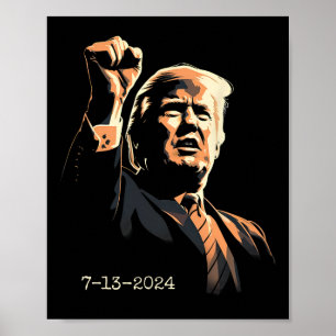 Poster Pompe de poing Inspirationnelle 13 juillet 2024
