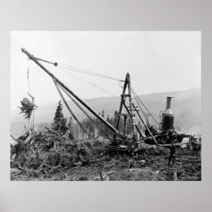 Poster Pompe de tronçon : 1913