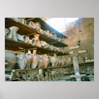 Pompéi, Storeroom pour la poterie excavée