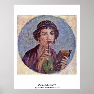 Poster Pompeii Region Vi By Master Herkulaneischer