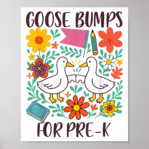 Poster Pompes D'Oie Pour L'Étudiant De L'Équipe D'Enseign