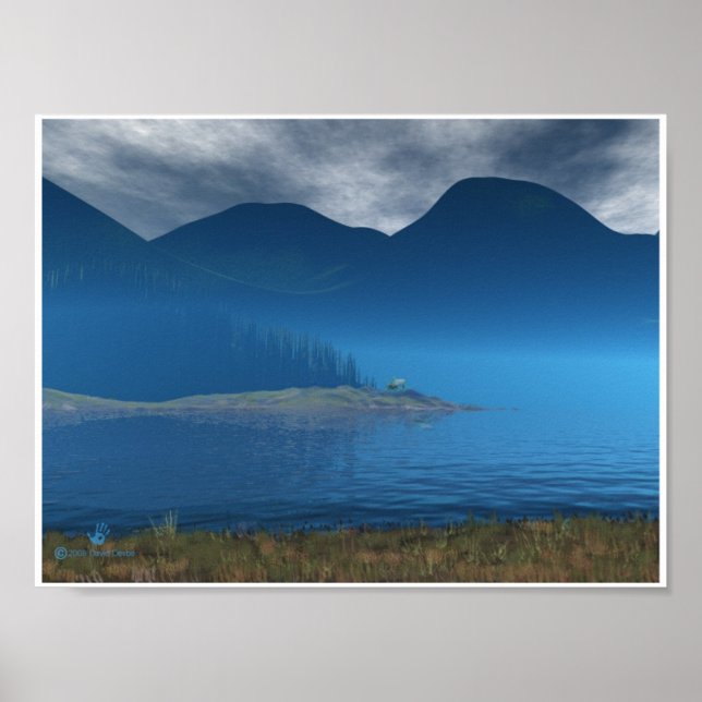 Poster Ponderay Grey (Devant)