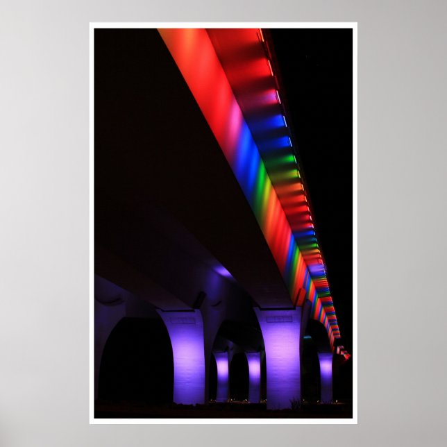 Poster Pont 35W Minneapolis - Gay pride (Devant)