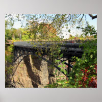 Pont à Mary Ellen Kramer Great Falls Park, NJ